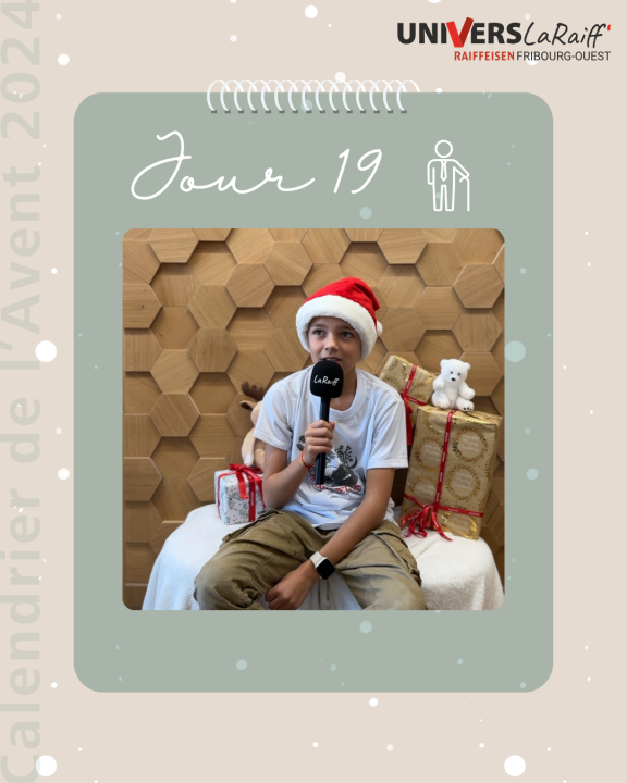 Calendrier de l'Avent 2024 - Gagnant(e) du Jour 19
